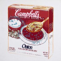 Andy Warhol - Campbell's onion soup