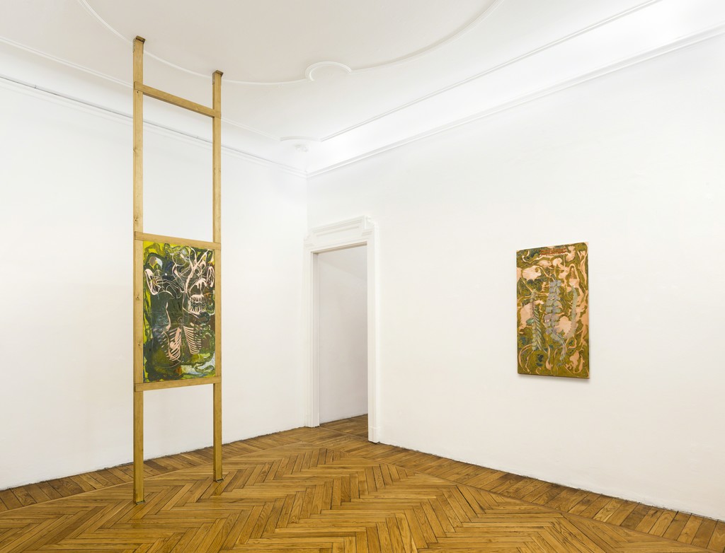 Installation view of the exhibition Fumes at Federica Schiavo Gallery, Milan
ph. Hector Chico/Andrea Rossetti Installation view of the exhibition Fumes at Federica Schiavo Gallery, Milan
ph. Hector Chico/Andrea Rossetti