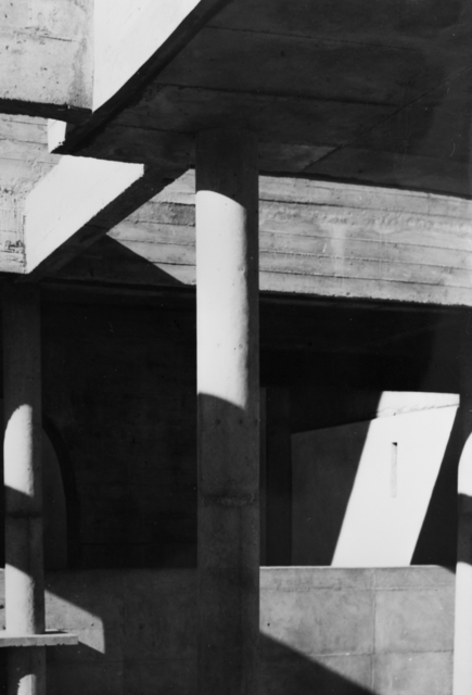 Lucien Hervé, ‘High court, Chandigarh’, 1955, Photography, Vintage gelatin silver print, cropped to size by the artist, Michael Hoppen Gallery