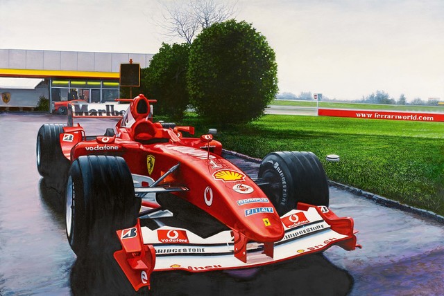 Tom Blackwell, ‘Ferrariworld, Fall’, 2006, Painting, Oil on canvas, Van Ham