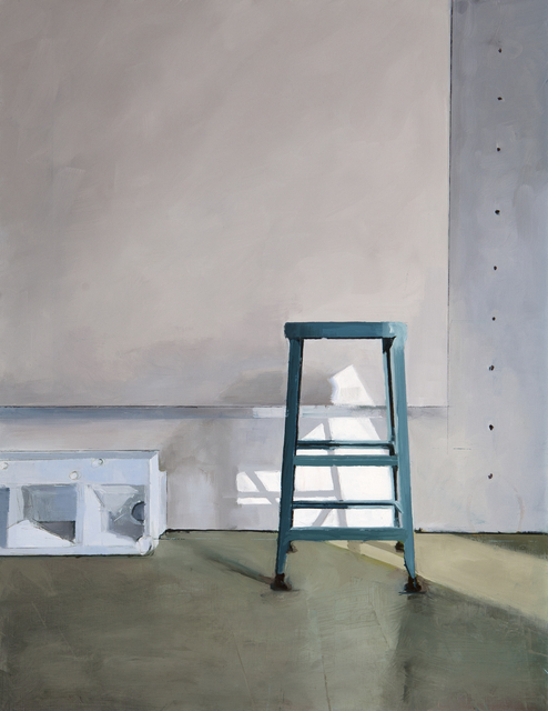 Jenny Brillhart, ‘Stool and Styrofoam 3:17, March’, 2019, Dowling Walsh