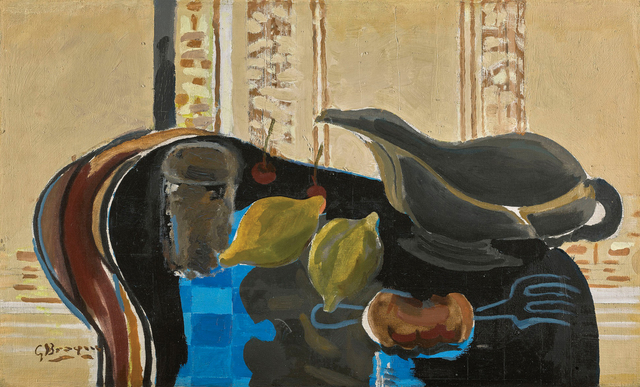 Georges Braque, ‘La Saucière’, 1942, Painting, Oil on canvas, Bernard Jacobson Gallery