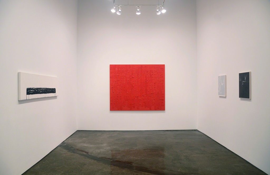 Installation view of Brant / Brennan / Zinsser (left to right: Sharon Brant, John Zinsser, Michael Brennan) Installation view of Brant / Brennan / Zinsser (left to right: Sharon Brant, John Zinsser, Michael Brennan)