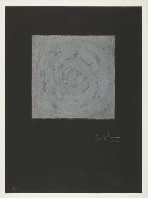 Jasper Johns, ‘White Target (ULAE 54)’, 1968, Sotheby's