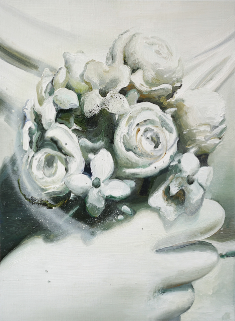 Mireille Blanc, ‘Marbre’, 2017, Painting, Oil and spray on canvas, THE PILL®