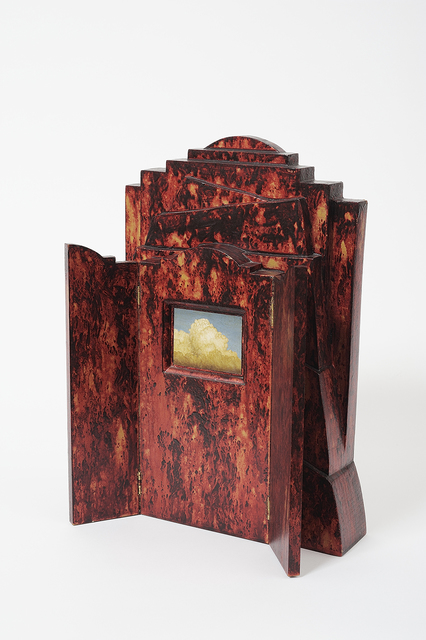 Jim Thalassoudis, ‘Untitled (Cloud)’, 1993, Sculpture, Oil on linen, wood, Charles Nodrum Gallery
