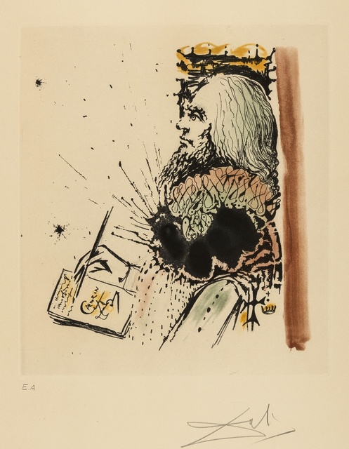 Salvador Dalí, ‘Portrait de Calderón (M & L 515a; Field 73-1-D)’, 1971, Forum Auctions