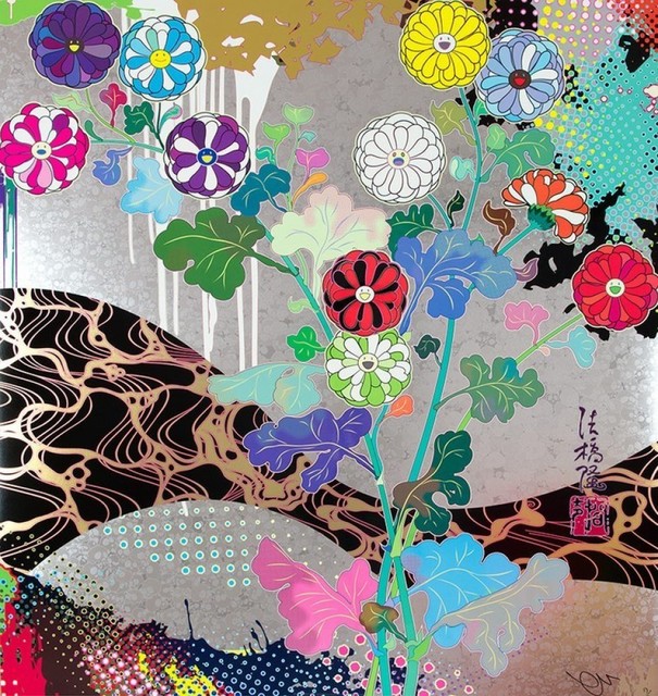 Takashi Murakami, ‘Korin: Pure White’, 2015, Lougher Contemporary