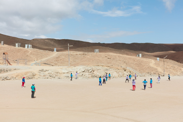 Lisa Barnard, ‘Pallaqueras playing football, Santa Filomena, Andes, Peru’, 2016, Flowers