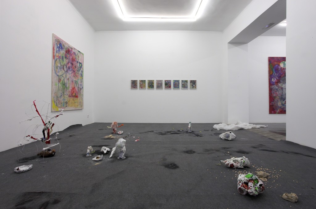 Max Brand. Installation view at Galería Marta Cervera 2016 Max Brand. Installation view at Galería Marta Cervera 2016