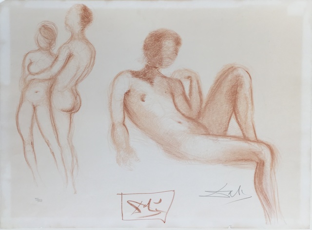 Salvador Dalí, ‘Nus’, 1972, Galerie AM PARK