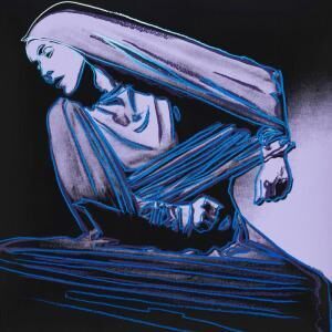 Andy Warhol - Lamentation, from Martha Graham (F. & S. Ⅱ.388)