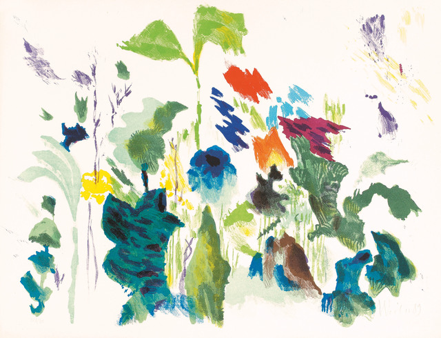 Max Weiler, ‘Naturstück’, 1989, Print, Color lithograph, Galerie Kovacek & Zetter
