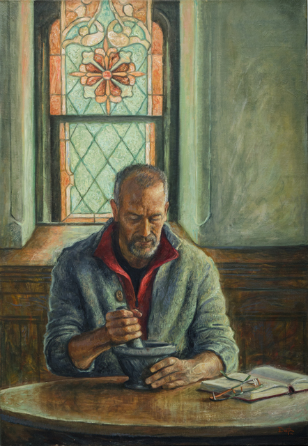 Dustin Neece, ‘Man at the table’, ca. 2000, David Benrimon Fine Art