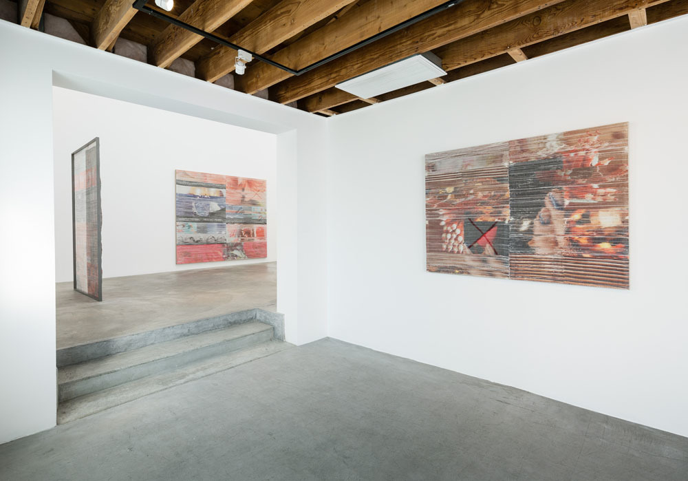 Margo Wolowiec, Double blind, Installation view, 2016 Margo Wolowiec, Double blind, Installation view, 2016