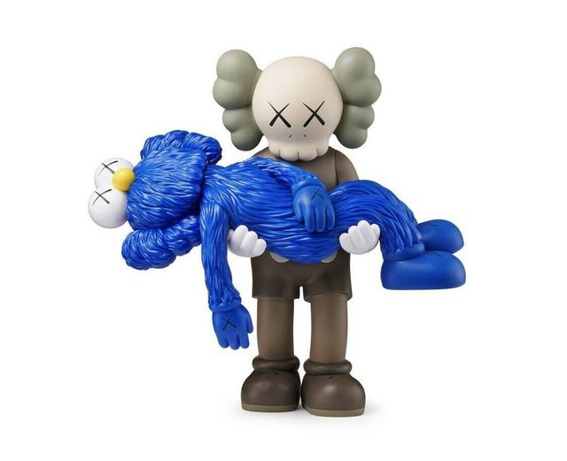 KAWS, ‘GONE COMPANION BROWN AND BFF BLUE’, 2019, Dope! Gallery