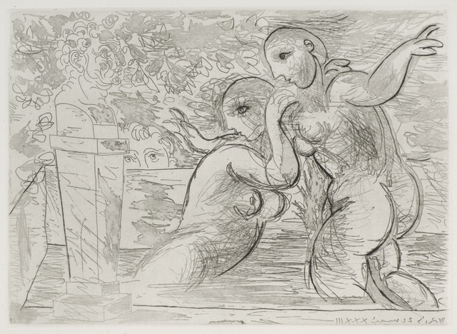 Pablo Picasso, ‘Les Baigneuses Surprises’, 1933, Odon Wagner Gallery