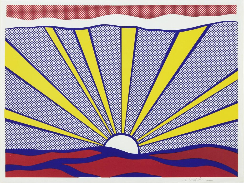 Roy Lichtenstein - Sunrise