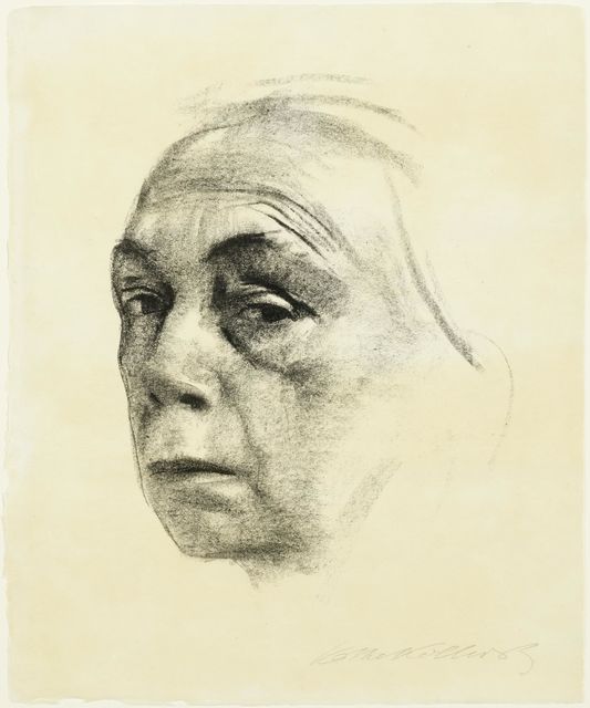 Käthe Kollwitz, ‘Selbstbildnis’, 1924, Print, Lithograph, Koller Auctions