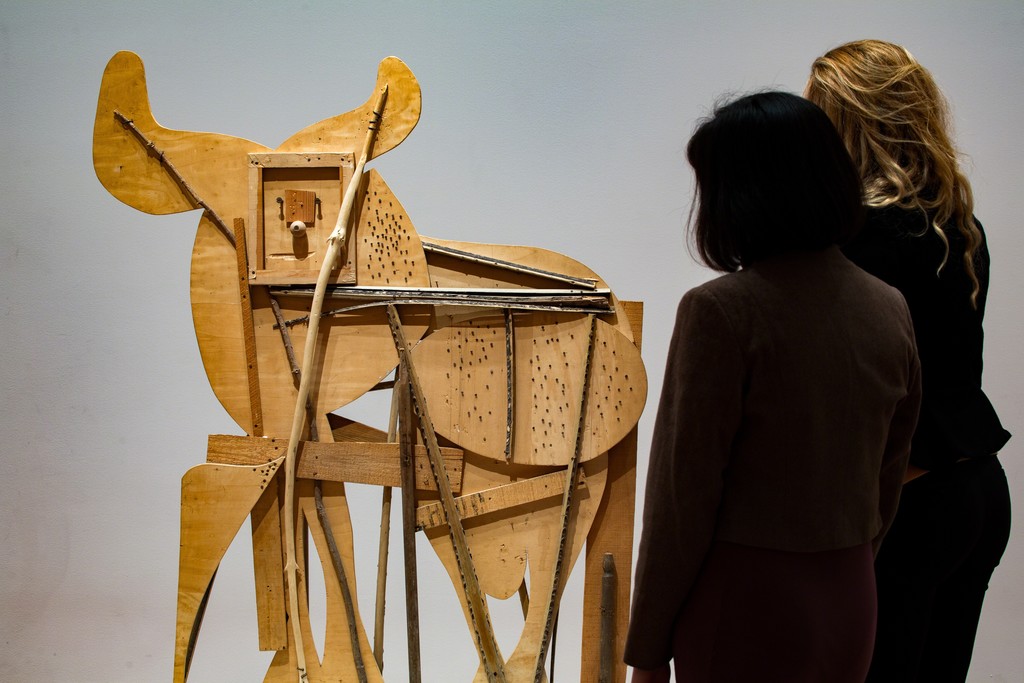 Installation view of Picasso Sculpture. The Museum of Modern Art, New York, September 14, 2015–February 7, 2016. © 2015 The Museum of Modern Art. Photo: Pablo Enriquez Installation view of Picasso Sculpture. The Museum of Modern Art, New York, September 14, 2015–February 7, 2016. © 2015 The Museum of Modern Art. Photo: Pablo Enriquez