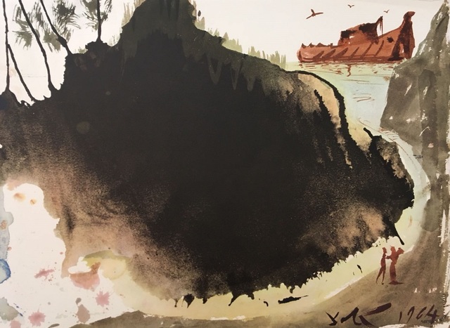 Salvador Dalí, ‘Aquae diluvii super terram - From "Biblia Sacra"’, 1964, Wallector