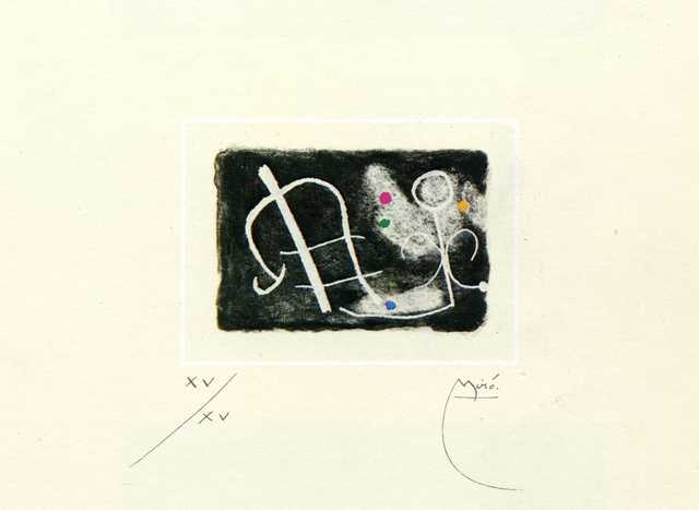 Joan Miró, ‘Fusees Nous Avons’, 1959, Galeria Joan Gaspar