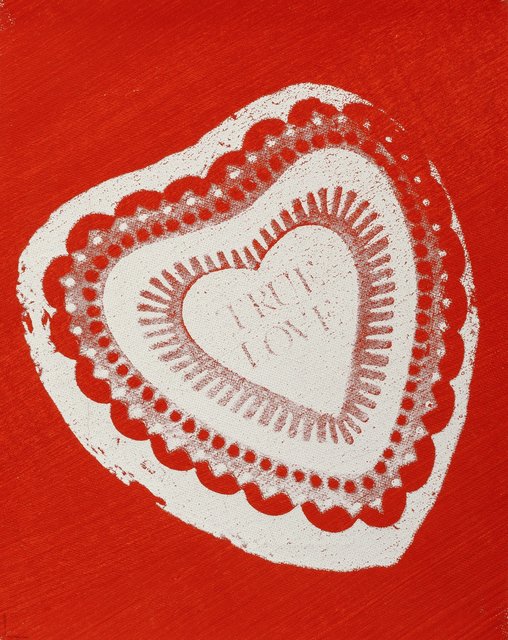 Andy Warhol, ‘Candy Box (True Love)’, 1984, Painting, Acrylic and silkscreen ink on canvas, Heritage Auctions