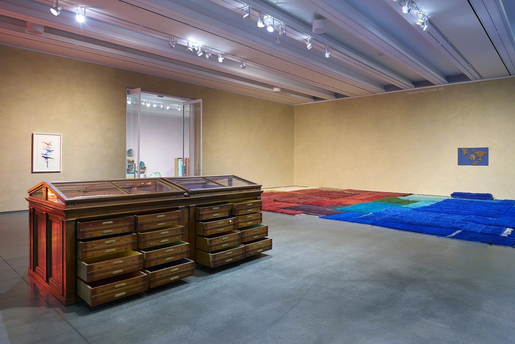 Installation view: Yto Barrada, Klaatu Barrada Nikto, 2018. Photo: Tony Prikryl Installation view: Yto Barrada, Klaatu Barrada Nikto, 2018. Photo: Tony Prikryl