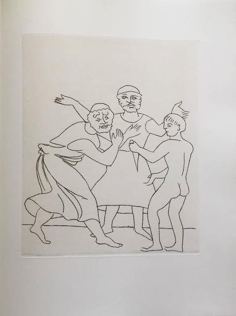 André Derain, ‘Etching from Le Satyricon’, Lions Gallery