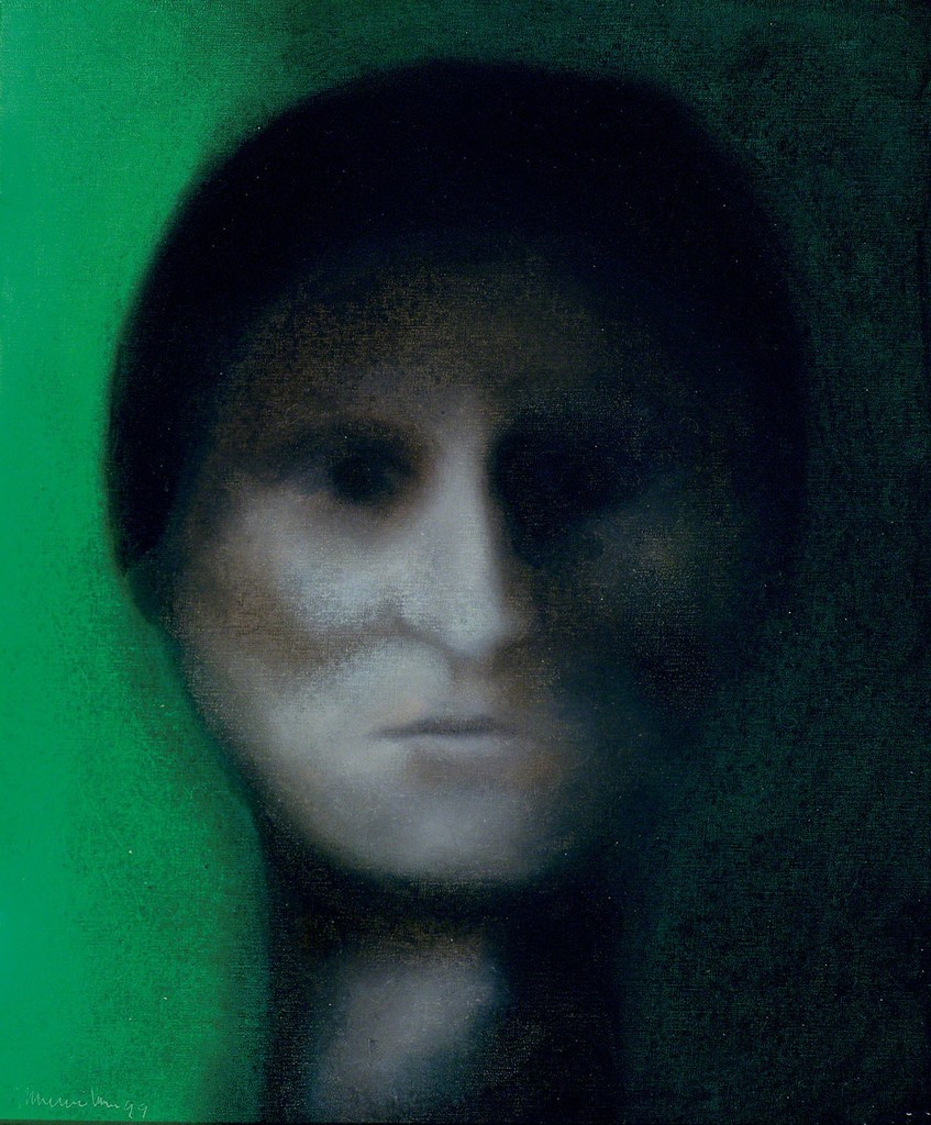 Faces (Rostros). Oil on canvas. 46 x 38 cm. Faces (Rostros). Oil on canvas. 46 x 38 cm.