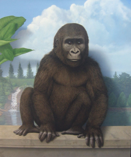 Tom Palmore, ‘Gorilla in the Garden’, J. Cacciola Gallery