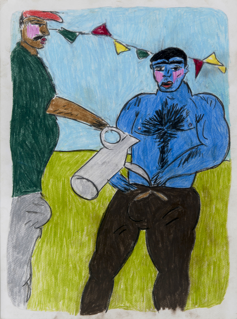 Soufiane Ababri, ‘Bedwork XXXVIII ’, 2018, Drawing, Collage or other Work on Paper, Color pencil on paper, THE PILL®