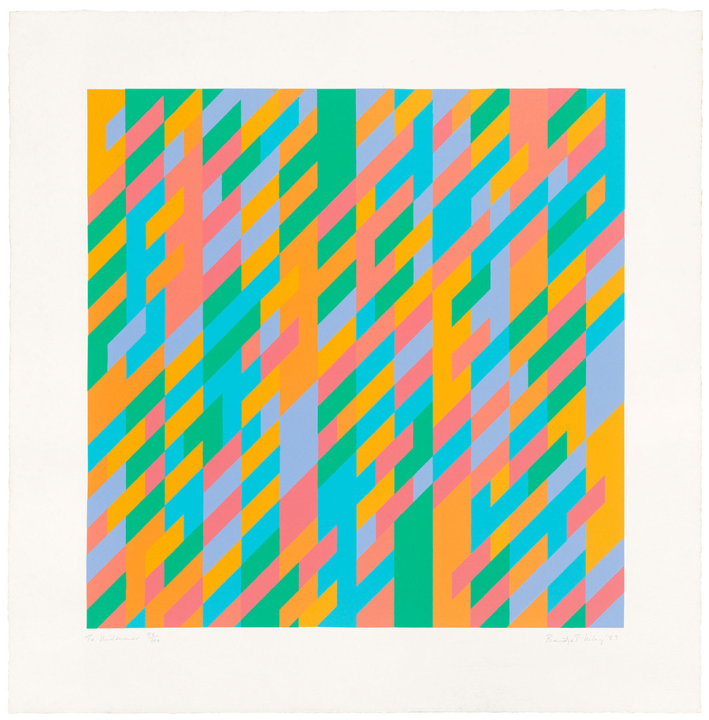 Bridget Riley - To Midsummer