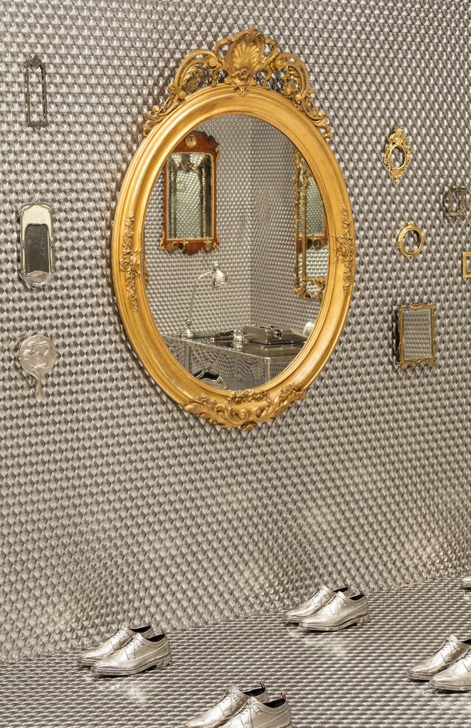 Installation view of "Thom Browne Selects." Photo by Matt Flynn © 2016 Cooper Hewitt, Smithsonian Design Museum. COPYRIGHT: This image may not be reproduced without authorization from Cooper Hewitt, Smithsonian Design Museum Installation view of "Thom Browne Selects." Photo by Matt Flynn © 2016 Cooper Hewitt, Smithsonian Design Museum. COPYRIGHT: This image may not be reproduced without authorization from Cooper Hewitt, Smithsonian Design Museum