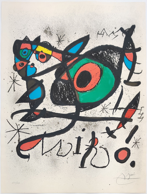 Joan Miró, ‘SOBRETEIXIMS I ESCULTURES’, 1972, Print, LITHOGRAPH, Gallery Art