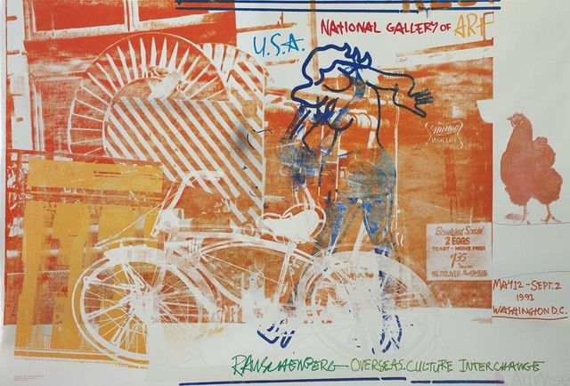 Robert Rauschenberg, ‘Bicycle, National Gallery’, 1992, ArtWise