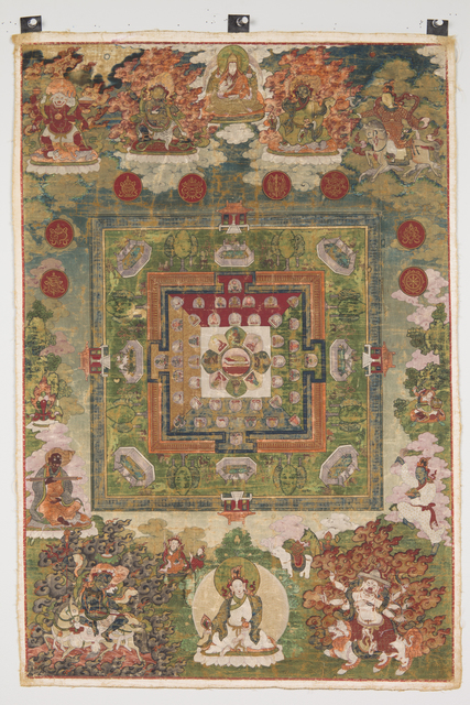‘Medicine Buddha Mandala’, 18th century, Rubin Museum of Art