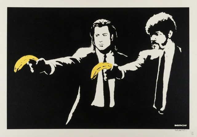 Banksy, ‘Pulp Fiction’, 2004, Puccio Fine Art