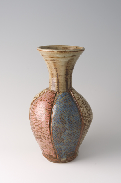 Tatsuzo Shimaoka, ‘Vase, rope and slip inlay’, Pucker Gallery