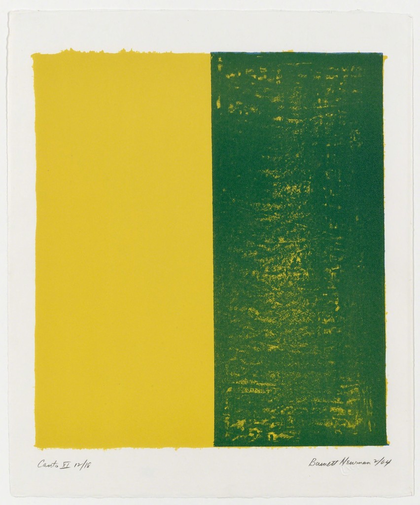 BARNETT NEWMAN
Louisiana on Paper 06.01 - 17.04
Kunstmuseum Basel, Kupferstichkabinett. Donation fra Hanspeter Schulthess-Oeri-Stiftung, 1969.
Photo: Martin P. Bühler
BARNETT NEWMAN
Louisiana on Paper 06.01 - 17.04
Kunstmuseum Basel, Kupferstichkabinett. Donation fra Hanspeter Schulthess-Oeri-Stiftung, 1969.
Photo: Martin P. Bühler