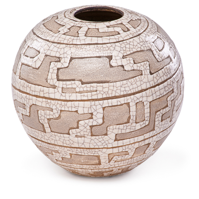 René Buthaud, ‘Art Deco Vase, France’, Early 20th C., Design/Decorative Art, Glazed Earthenware, Rago/Wright