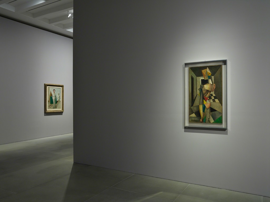 Carlo Carrà, Metaphysical Spaces, installation view BlainSouthern London, 2016, courtesy BlainSouthern Carlo Carrà, Metaphysical Spaces, installation view BlainSouthern London, 2016, courtesy BlainSouthern