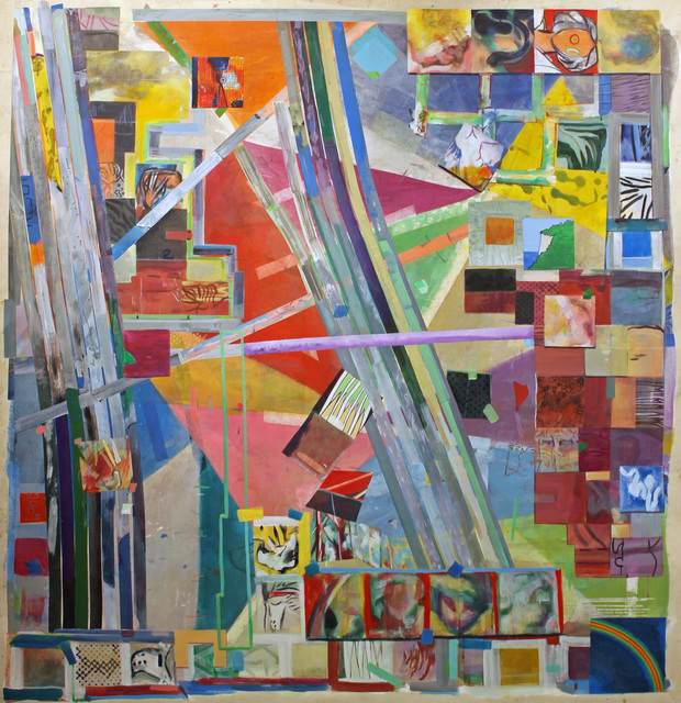 Franklin Evans, ‘betweentheoldandthenew’, 2018, Painting, Acrylic on canvas, Federico Luger (FL GALLERY)