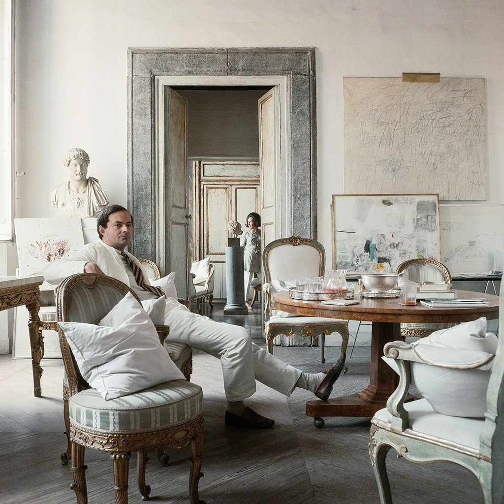 Horst P. Horst Cy Twombly in Rome 1966, Untitled 4