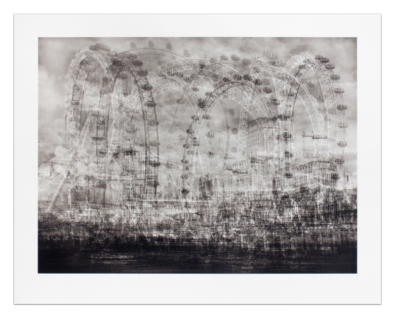 Idris Khan London Eye, from his London series, 2015.
The portfolio can be viewed at Barbara Krakow Gallery. Idris Khan London Eye, from his London series, 2015.
The portfolio can be viewed at Barbara Krakow Gallery.