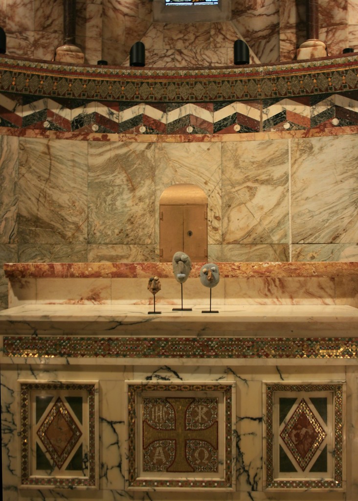 Installation view of Peter Liversidge 'Effigy (1), (2) & (3)'2017 at the Fitzrovia Chapel, London ( 2 - 5 October 2017) Installation view of Peter Liversidge 'Effigy (1), (2) & (3)'2017 at the Fitzrovia Chapel, London ( 2 - 5 October 2017)