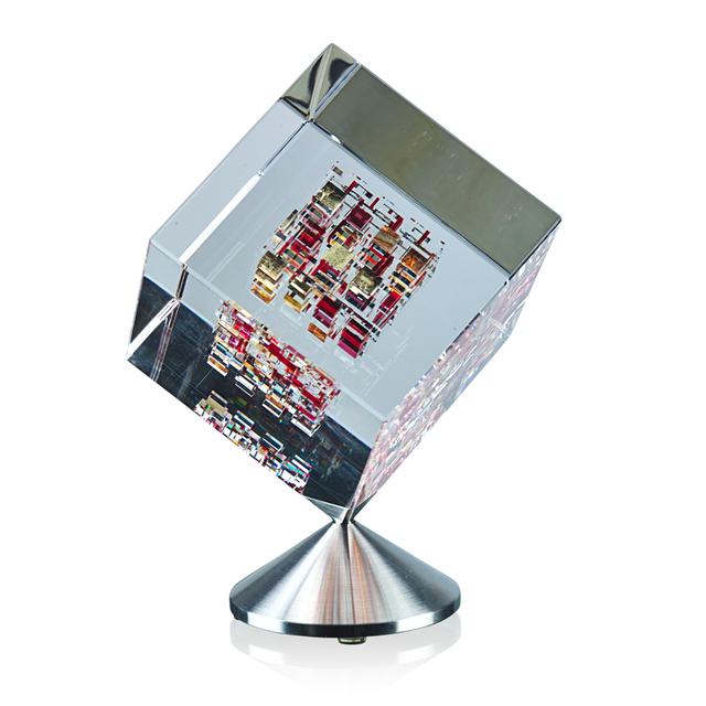 Jon Kuhn, ‘Spinning cube, "Red Barron," Winston-Salem, NC’, 2001, Rago/Wright