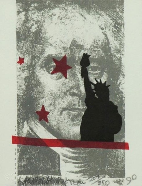 Robert Rauschenberg, ‘Spackle (for Harvey Gantt)’, 1990, Alpha 137 Gallery Auction