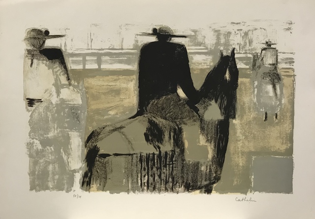 Bernard Cathelin, ‘Les picadores’, 1965, Artioli Findlay