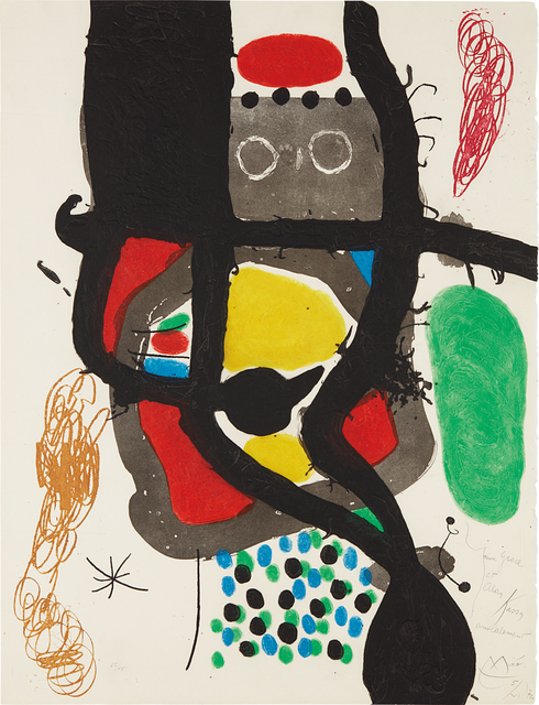 Joan Miró, ‘Le Caissier (The Cashier)’, 1969, Phillips